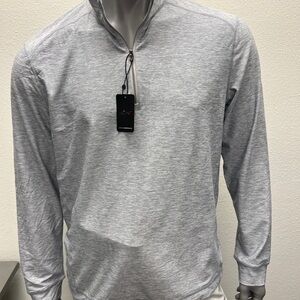 Greg Norman Tech Performance Heather 1/4 Zip Pullover